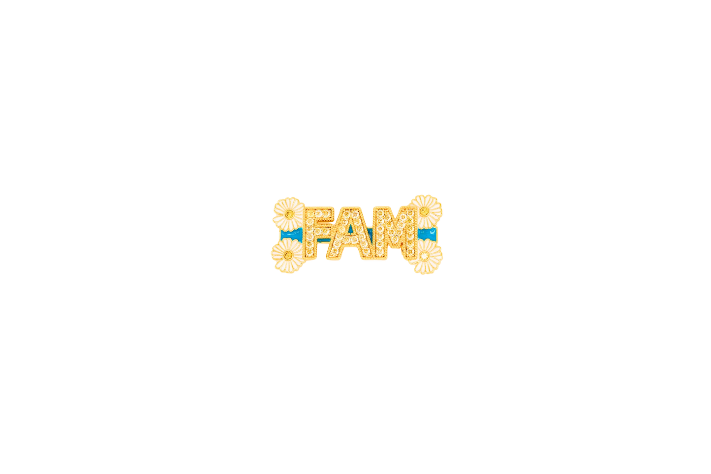 FAM Daisy Brooch Pin/Pendant