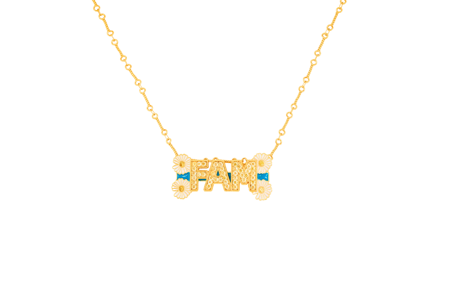 FAM Daisy Brooch Pin/Pendant