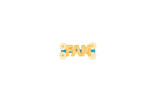 FAM Daisy Brooch Pin/Pendant