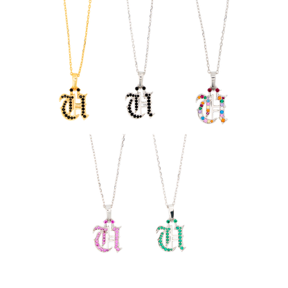 Limited Edition "Old English U" 5 Necklace Bundle