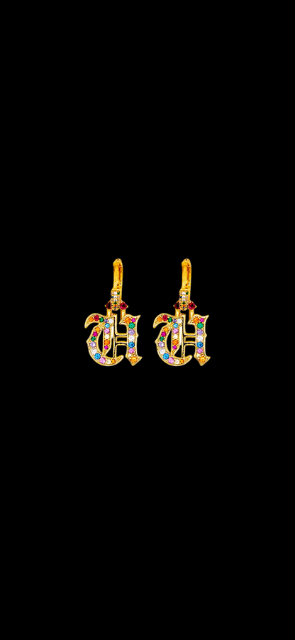Old English “U” Jewelry Set