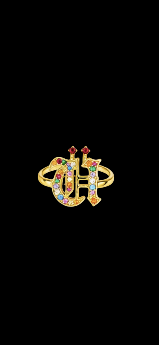 Old English “U” Jewelry Set